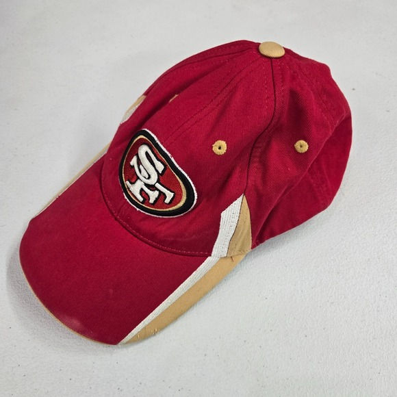 Other - San Francisco 49ers Youth Hat OS Red Strapback‎ Embroidered Adjustable Straps